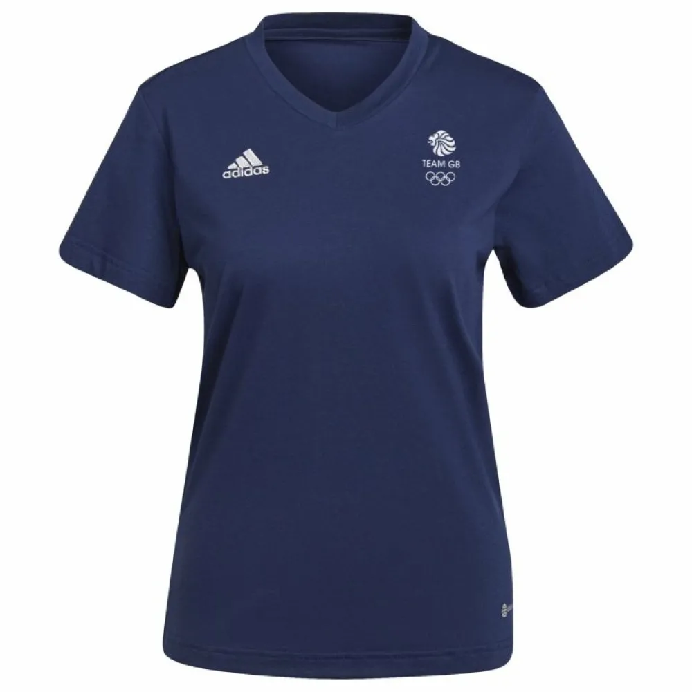 Women adidas Team GB Embroidered Women's Tee