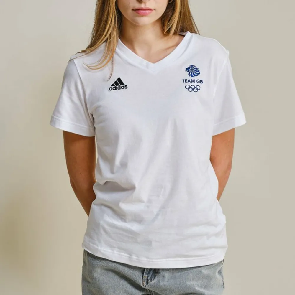 Kids adidas Team GB Logo Youth Tee