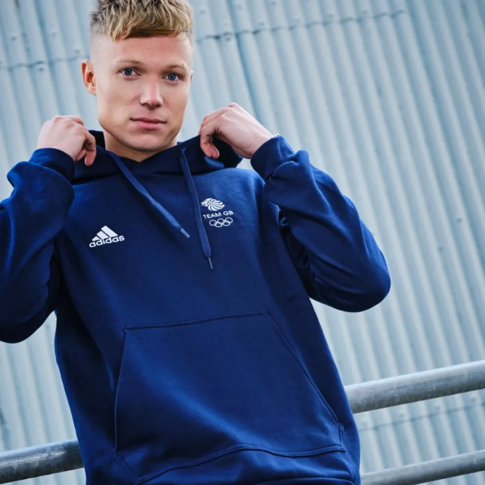 adidas Team GB Navy Hoodie
