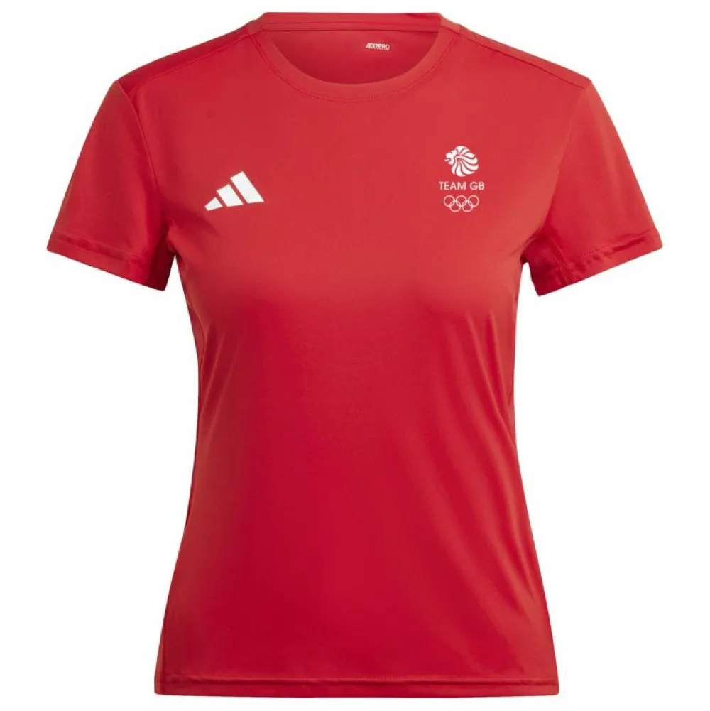 Women adidas Team GB Red Essential Women's Tee
