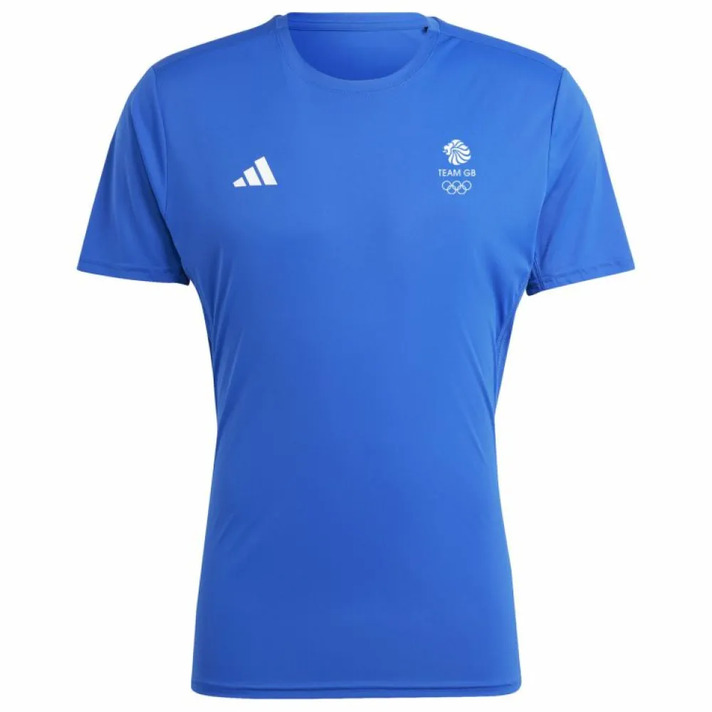 adidas Team GB Royal Blue Essential Tee