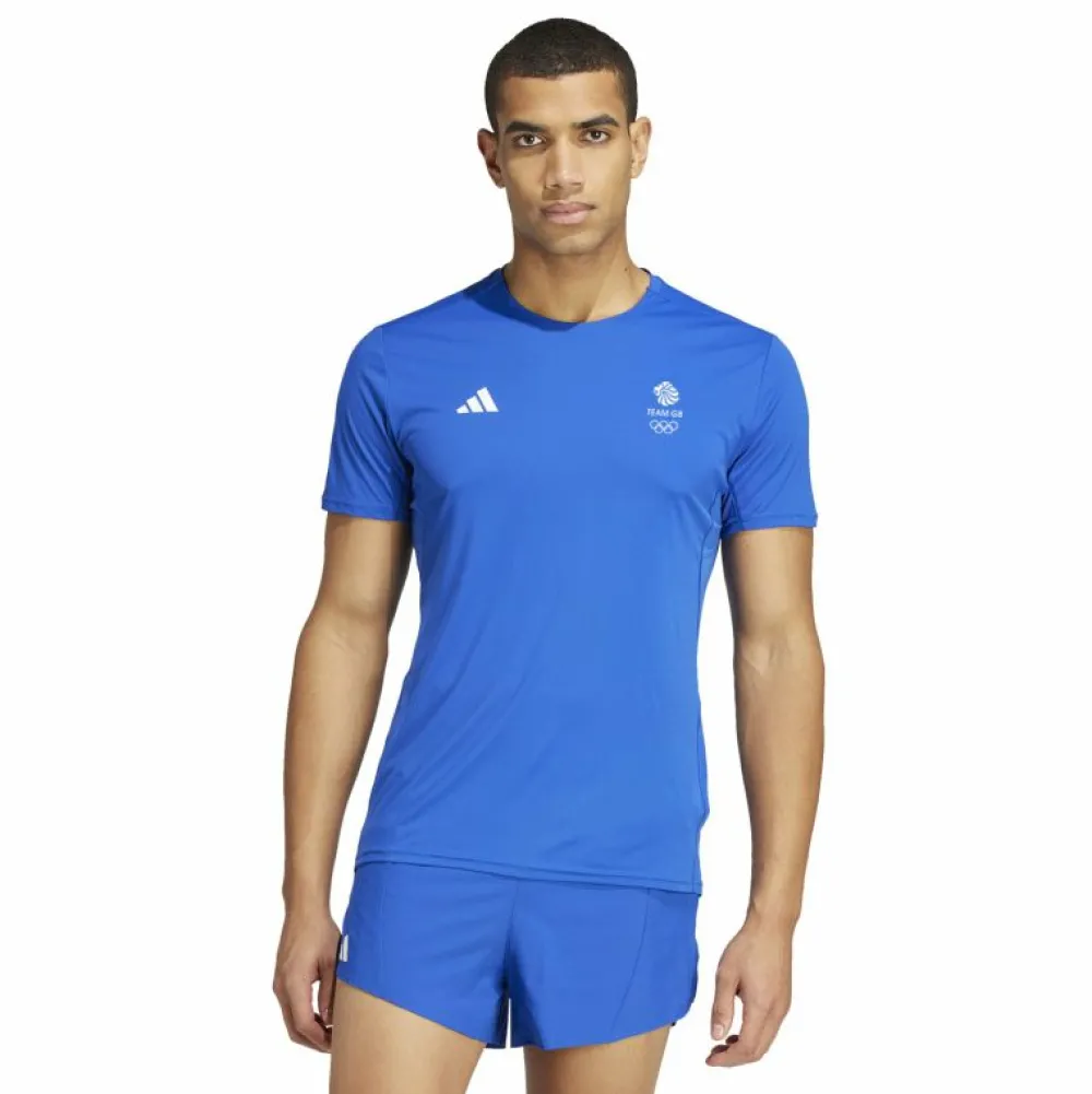 adidas Team GB Royal Blue Essential Tee