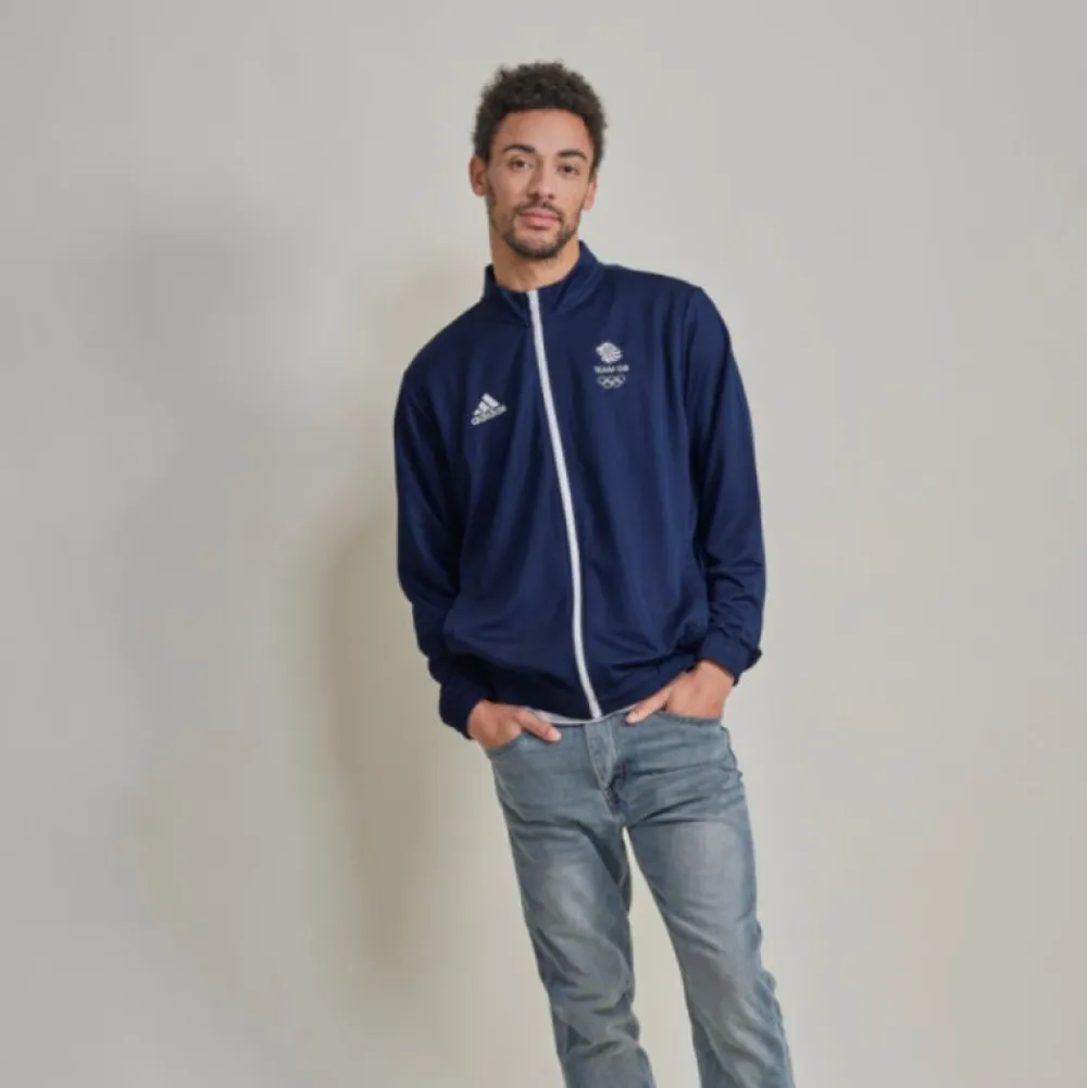 adidas Team GB Track Jacket Navy
