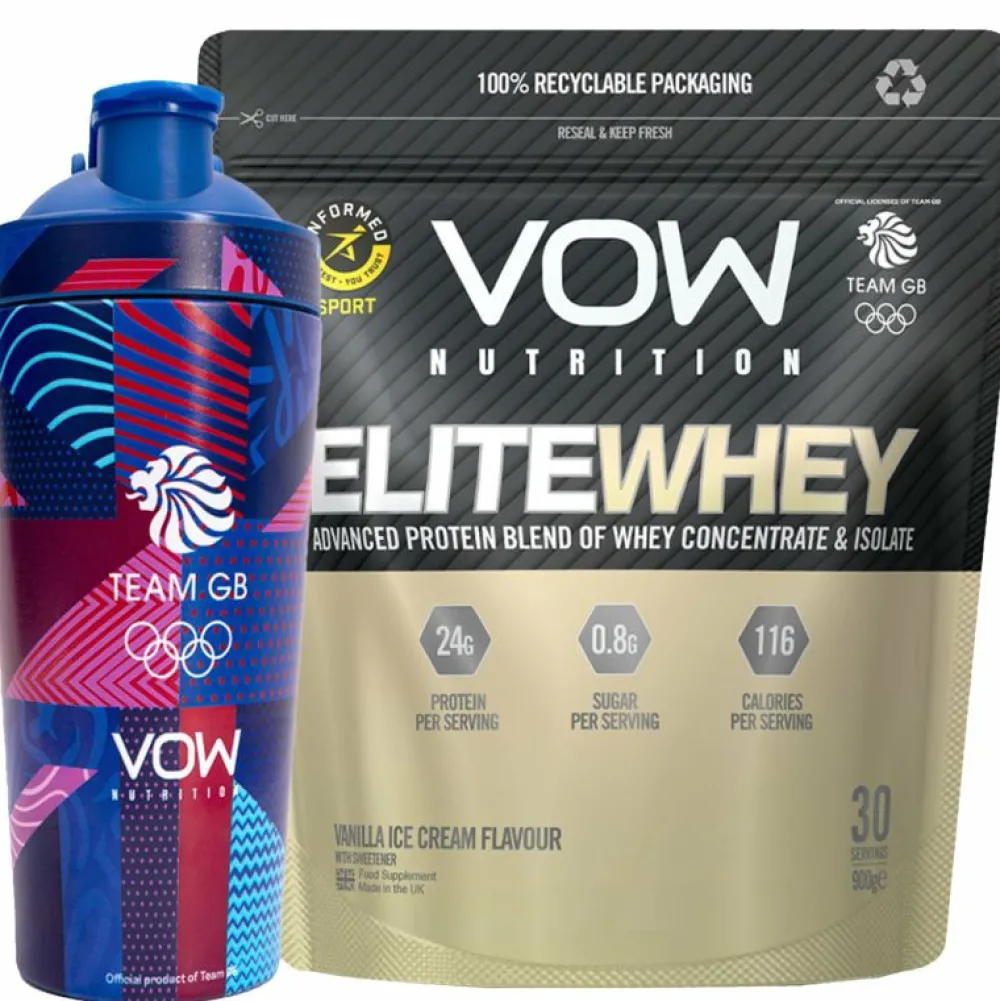 Team GB Buy a Vanilla Ice Cream Protein Powder and Get a Shaker Bottle FREE