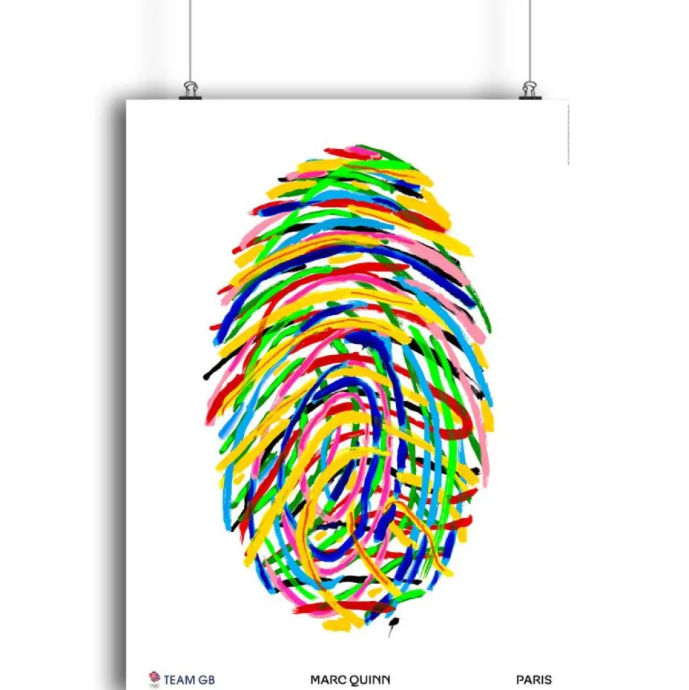Team GB Art Print - Team Spirit by Marc Quinn from King & McGaw
