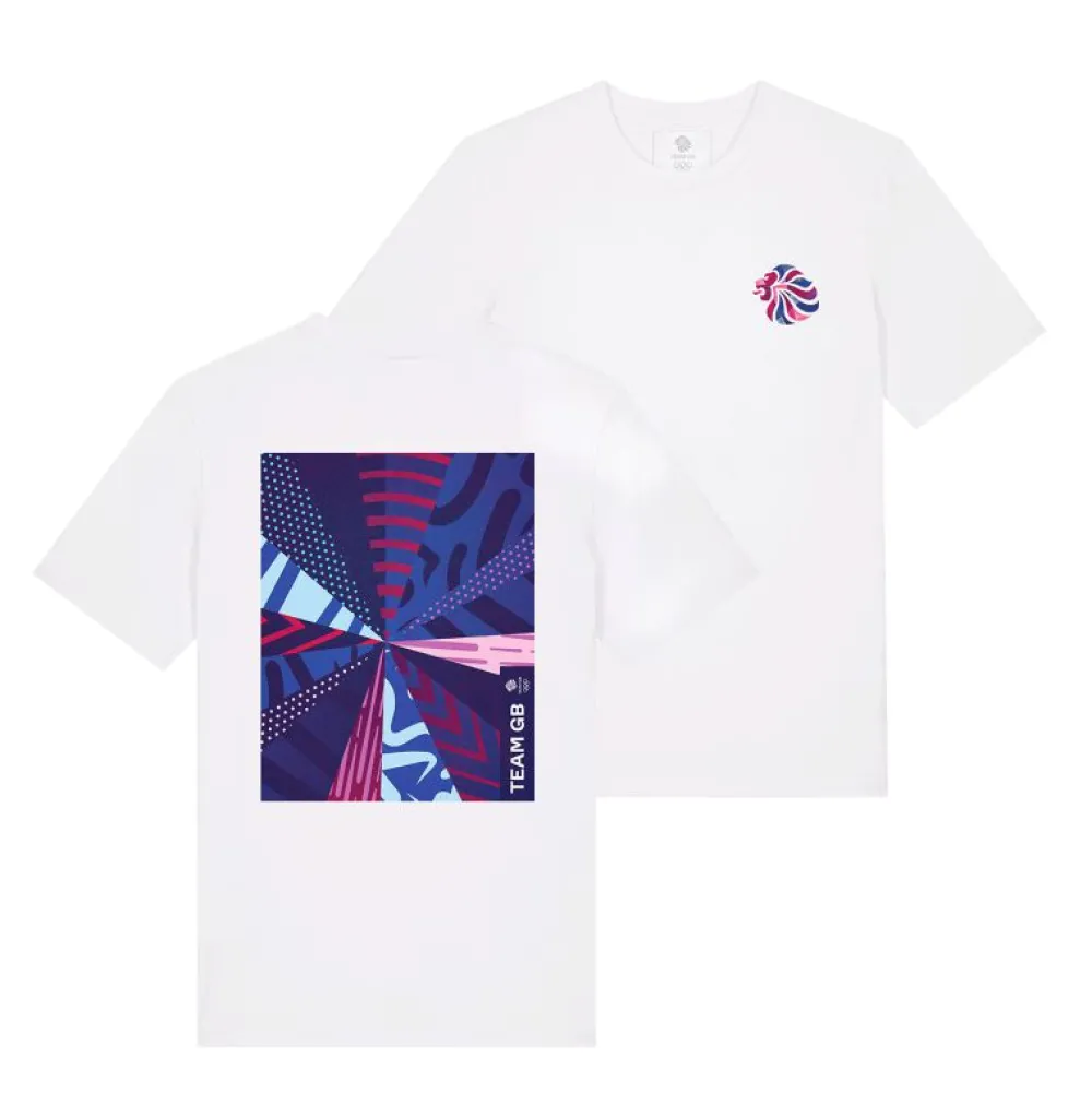 Team GB Combat White T-shirt