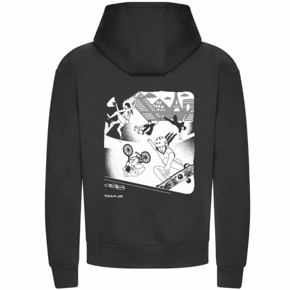 Team GB Concorde Hoodie Charcoal