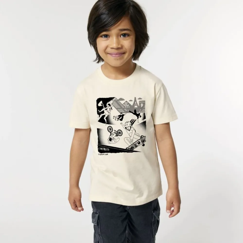 Kids Team GB Concorde Kid's T-shirt Natural