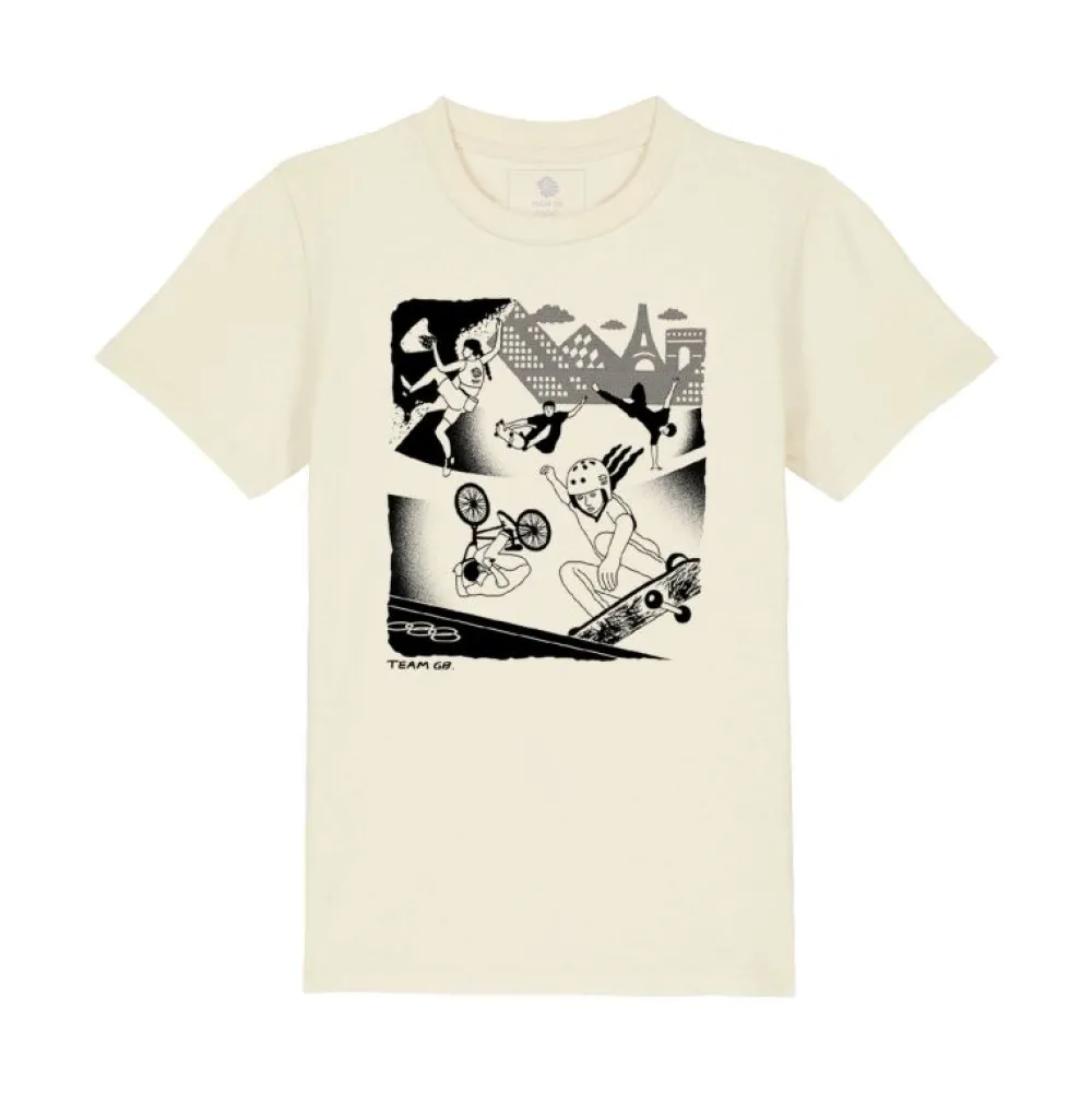Kids Team GB Concorde Kid's T-shirt Natural