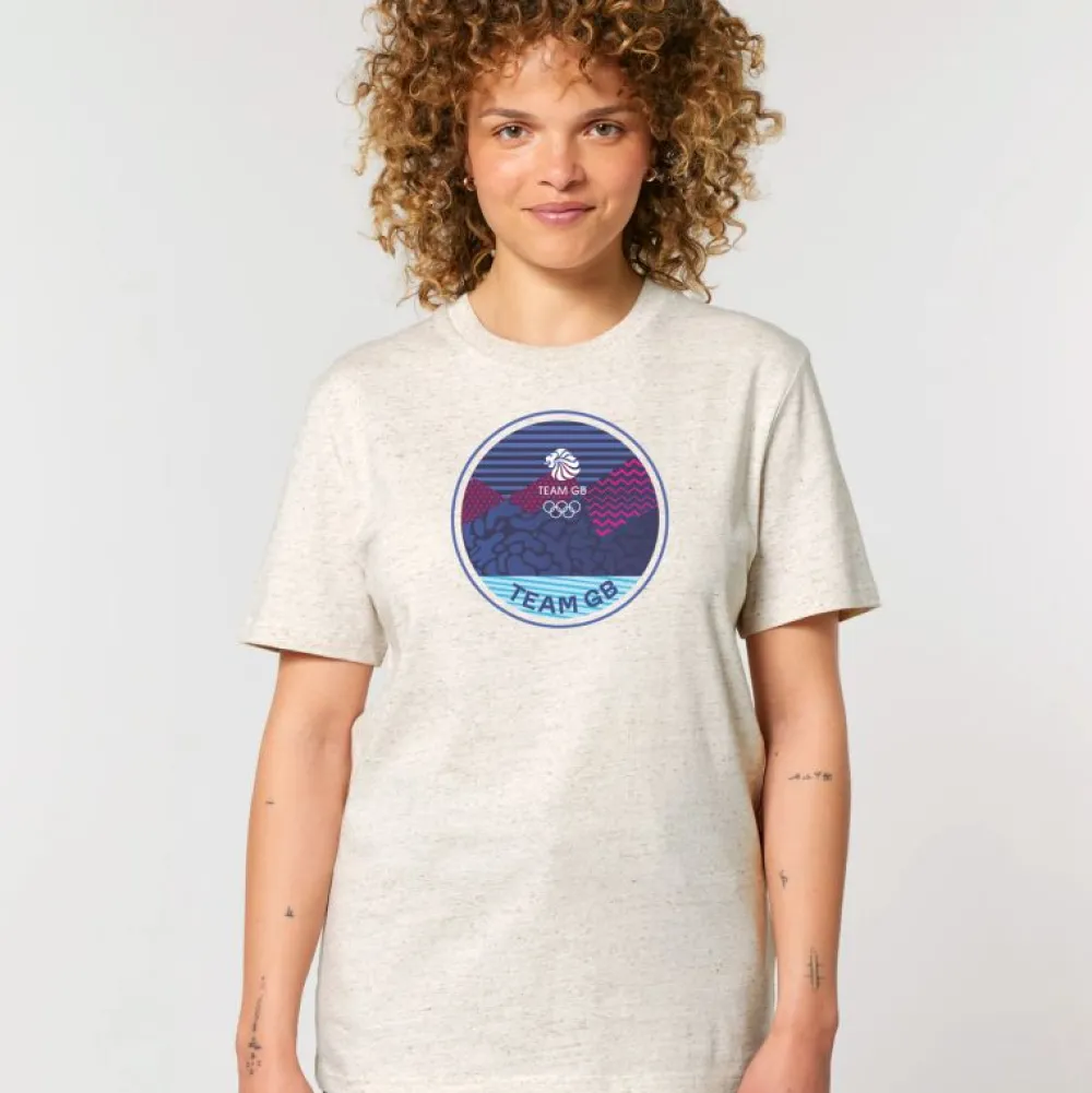 Team GB Core Emblem T-Shirt Natural