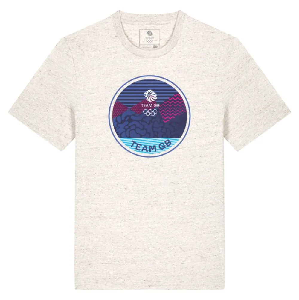 Team GB Core Emblem T-Shirt Natural