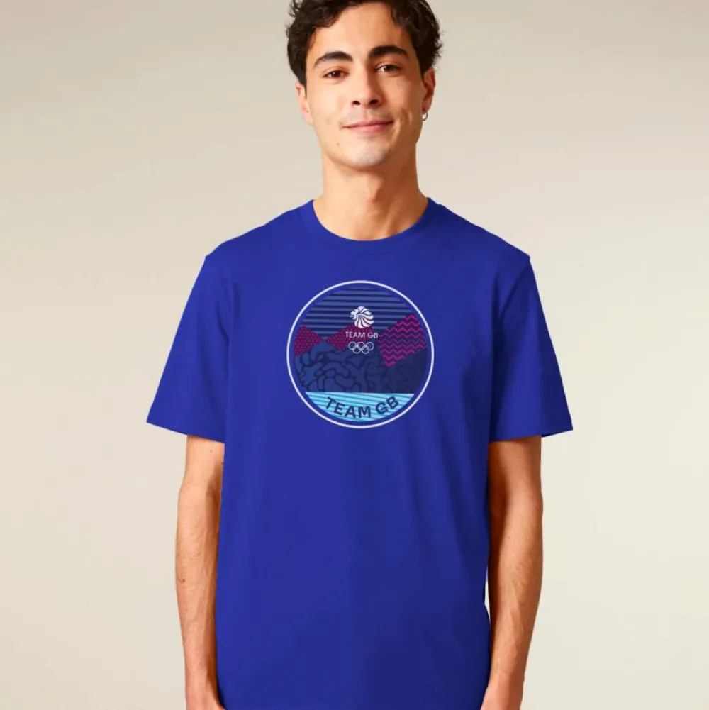 Team GB Core Emblem T-Shirt Royal Blue
