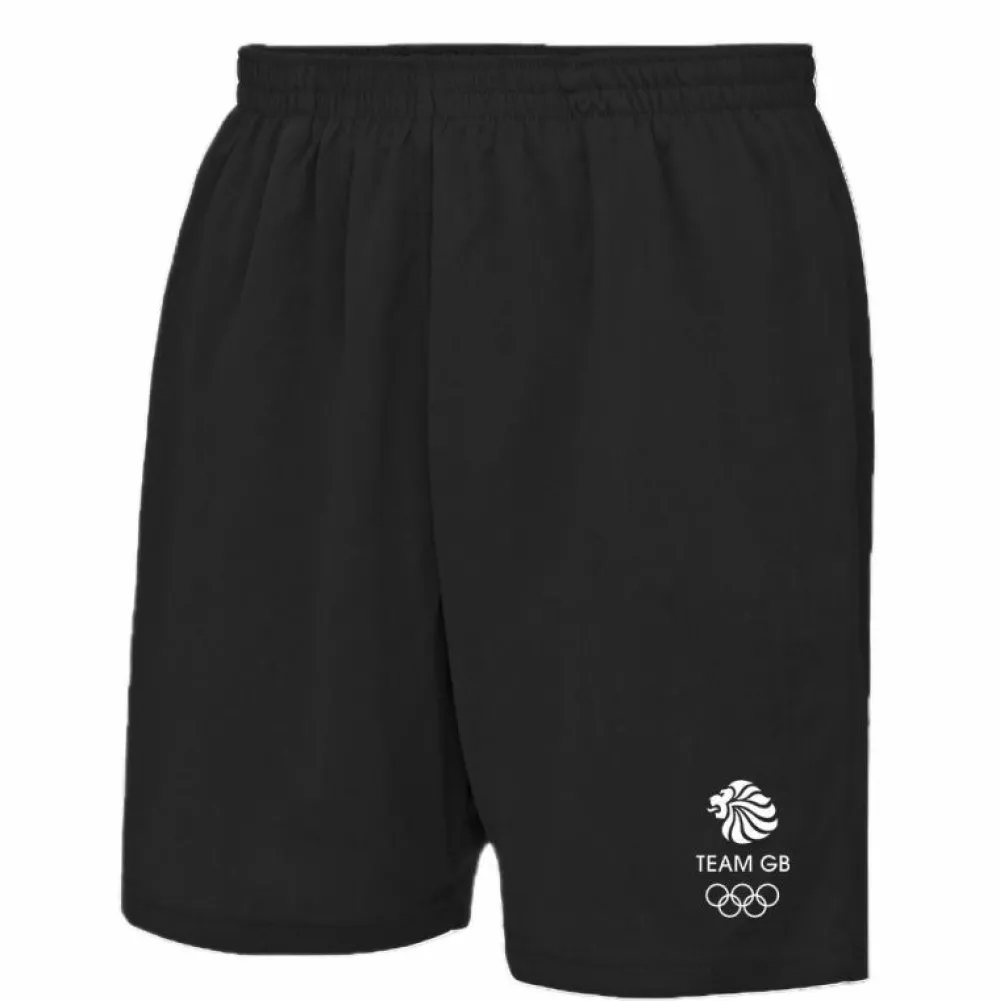 Team GB Everyday Active Men's Black Shorts