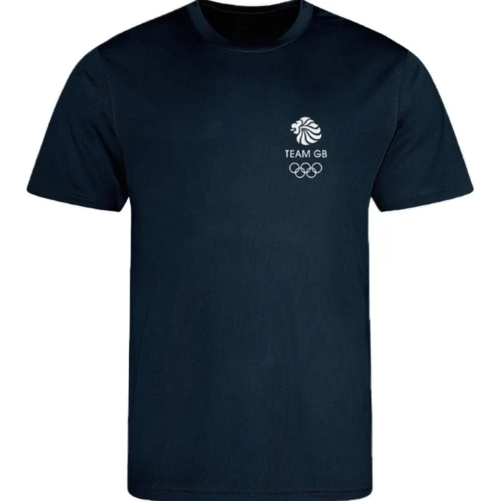Team GB Everyday Active Men's Navy UV T-shirt