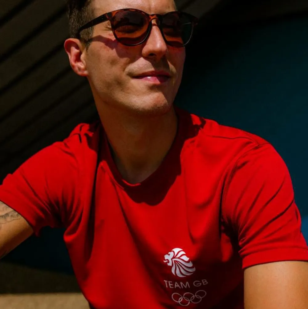 Team GB Everyday Active Men's Red UV T-Shirt