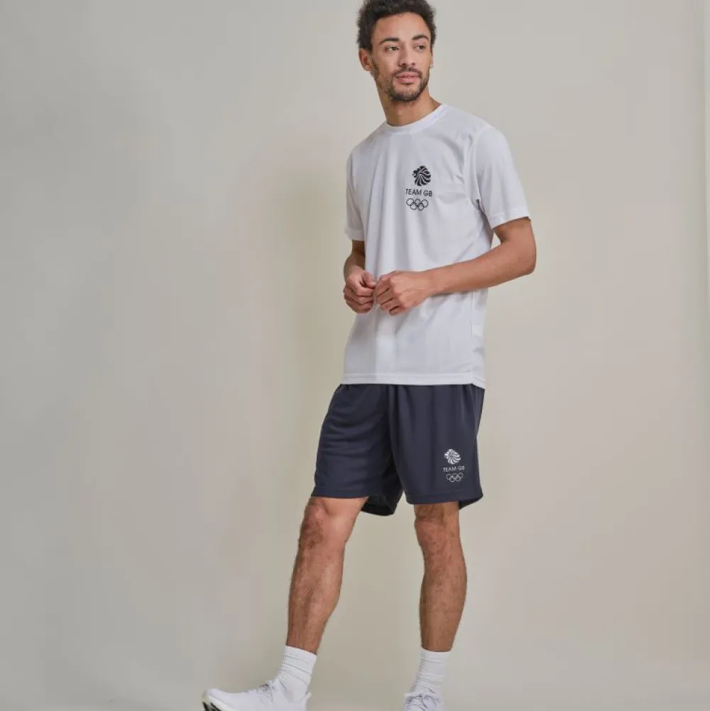 Team GB Everyday Active Men's White UV T-Shirt