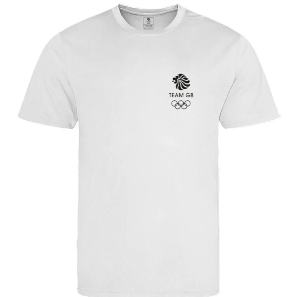 Team GB Everyday Active Men's White UV T-Shirt
