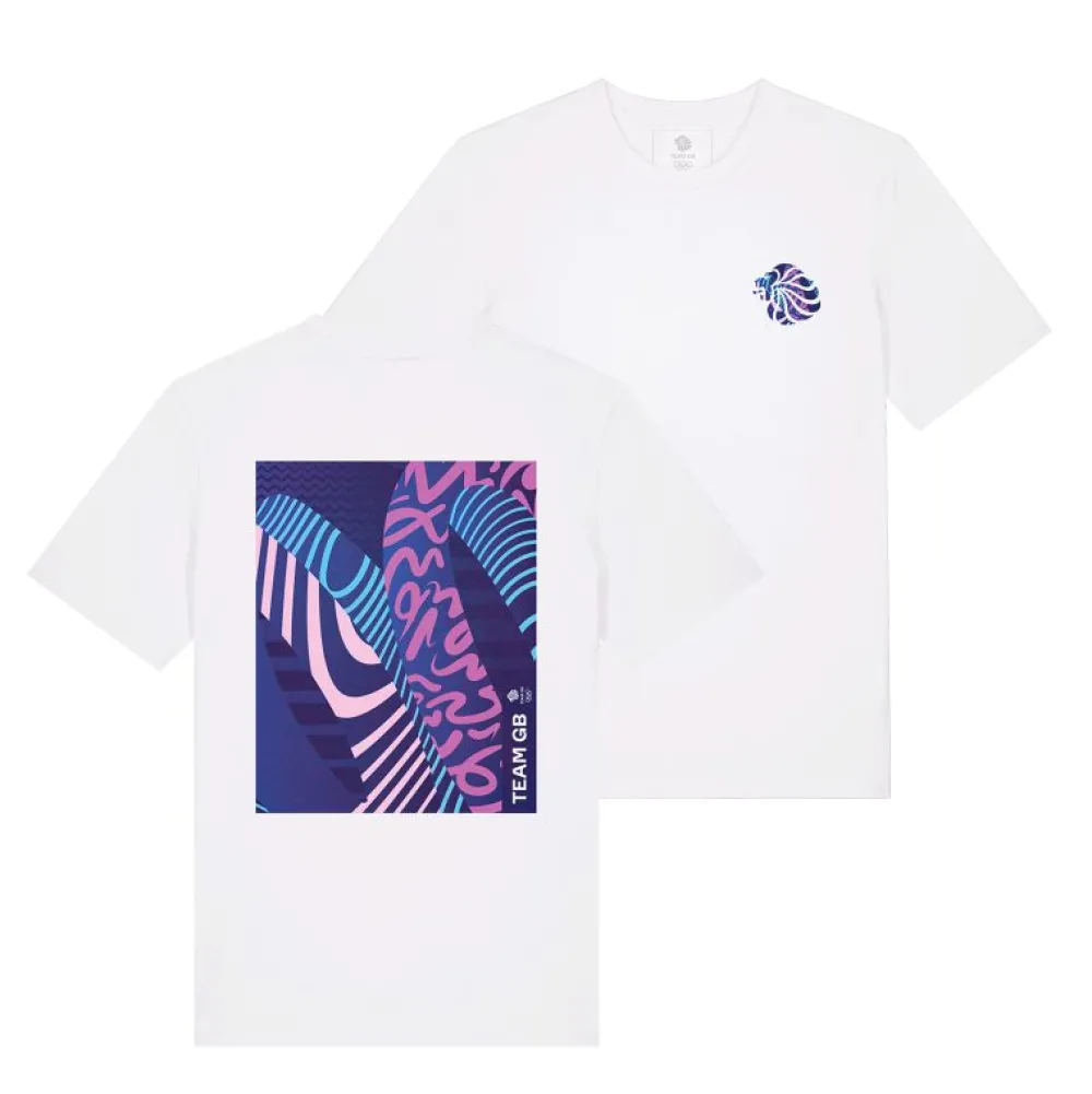 Team GB Gymnastics White T-shirt