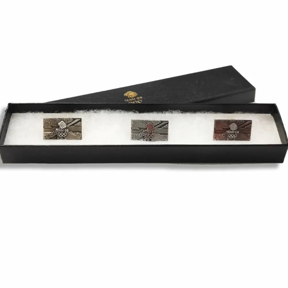 Team GB Limited Edition Boxed Set of Union Jack Pins