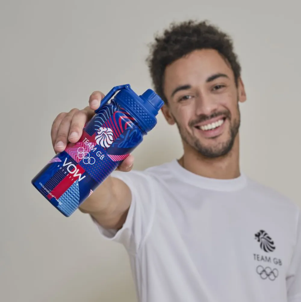 Team GB Metal Water Bottle