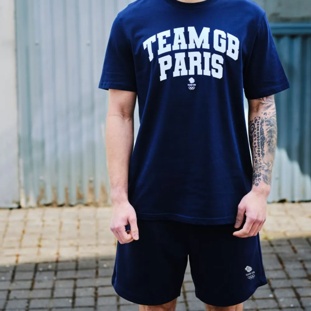 Team GB Navy Premium Sweatshorts