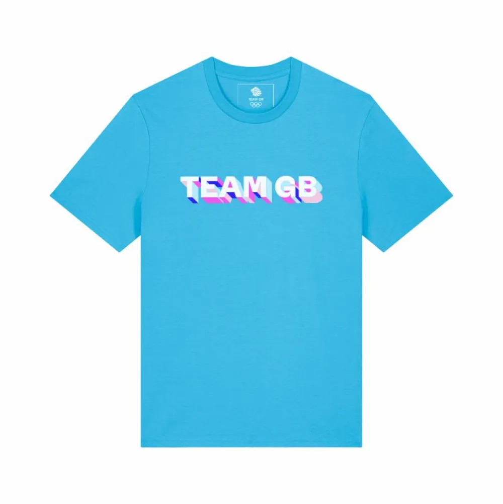 Kids Team GB Ombre Blue Kid's T-shirt