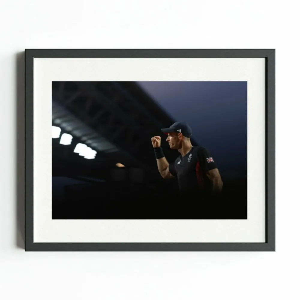 Team GB Paris Art Print "Andy Murray - Grand Farewell"