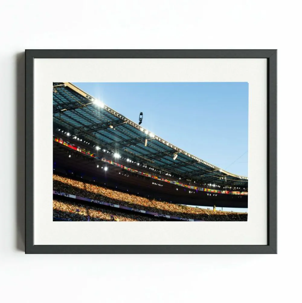 Team GB Paris Art Print 'Sparkling Stade de France Stadium'