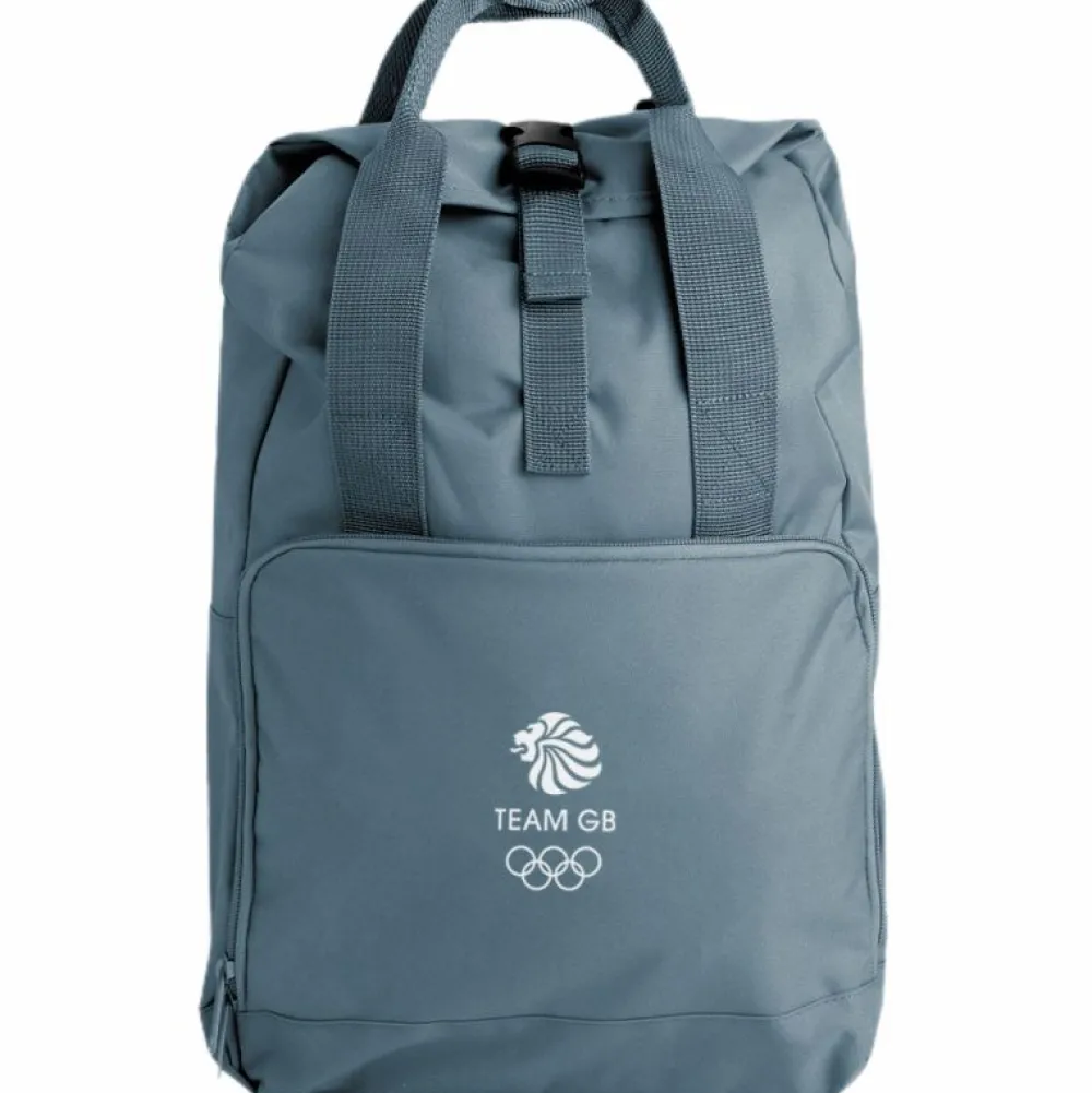 Team GB Roll-Top Backpack - Airforce Blue