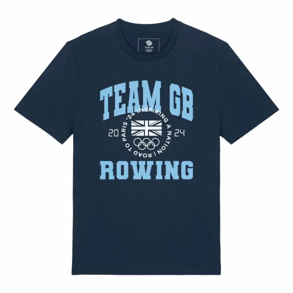 Team GB Rowing Varsity Navy T-Shirt