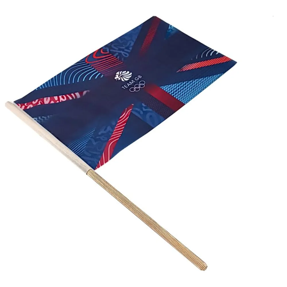 Hampshire Flags Team GB Supporters Paris Union Jack Handwaver Flag