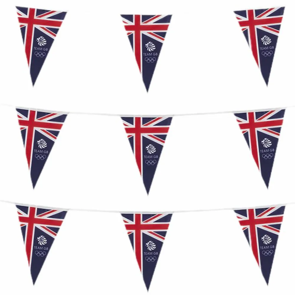 Team GB Supporters Polyester Bunting 10 Metres