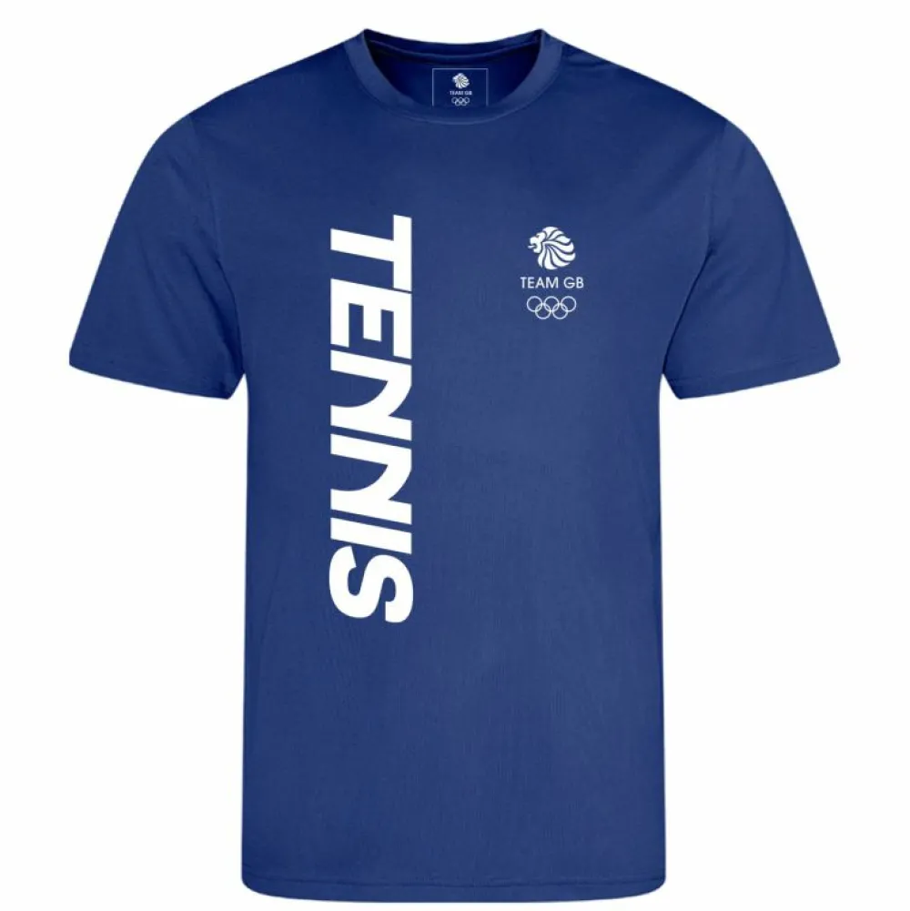 Team GB Tennis Sportif T-Shirt