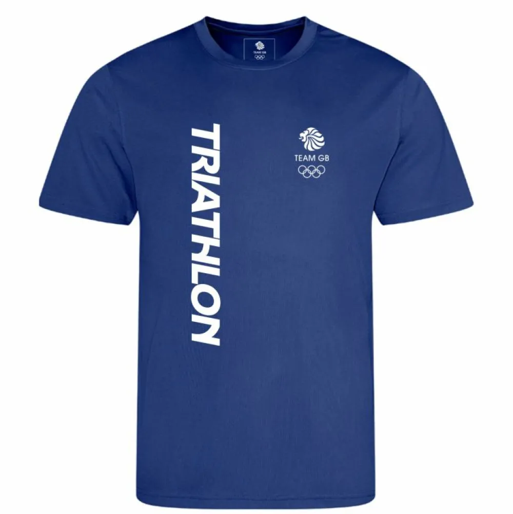 Team GB Triathlon Sportif T-Shirt