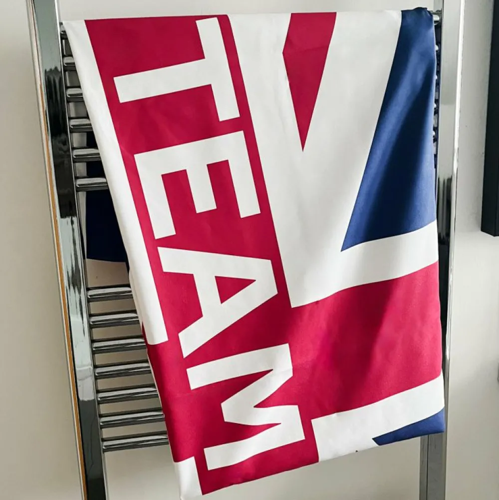 Team GB Union Jack Logo Microfibre Towel