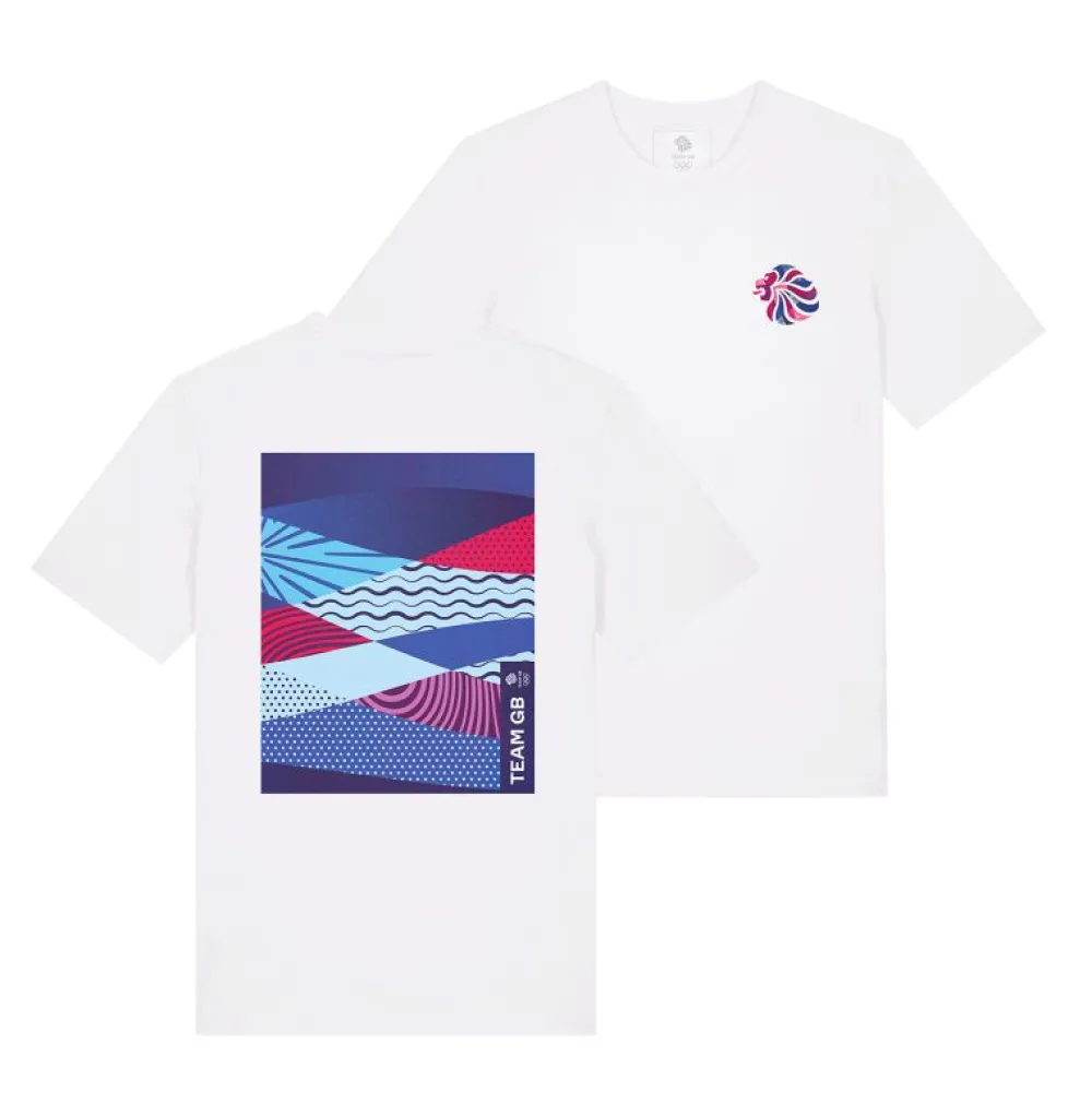 Team GB Water White T-shirt